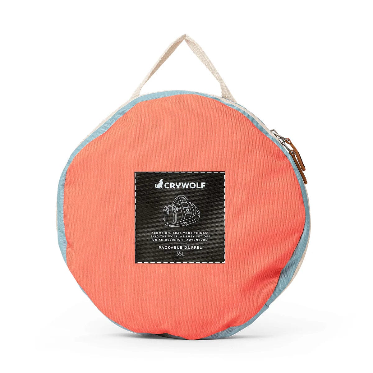 Crywolf Bags Packable Duffel Bag - Sunset Colour Block