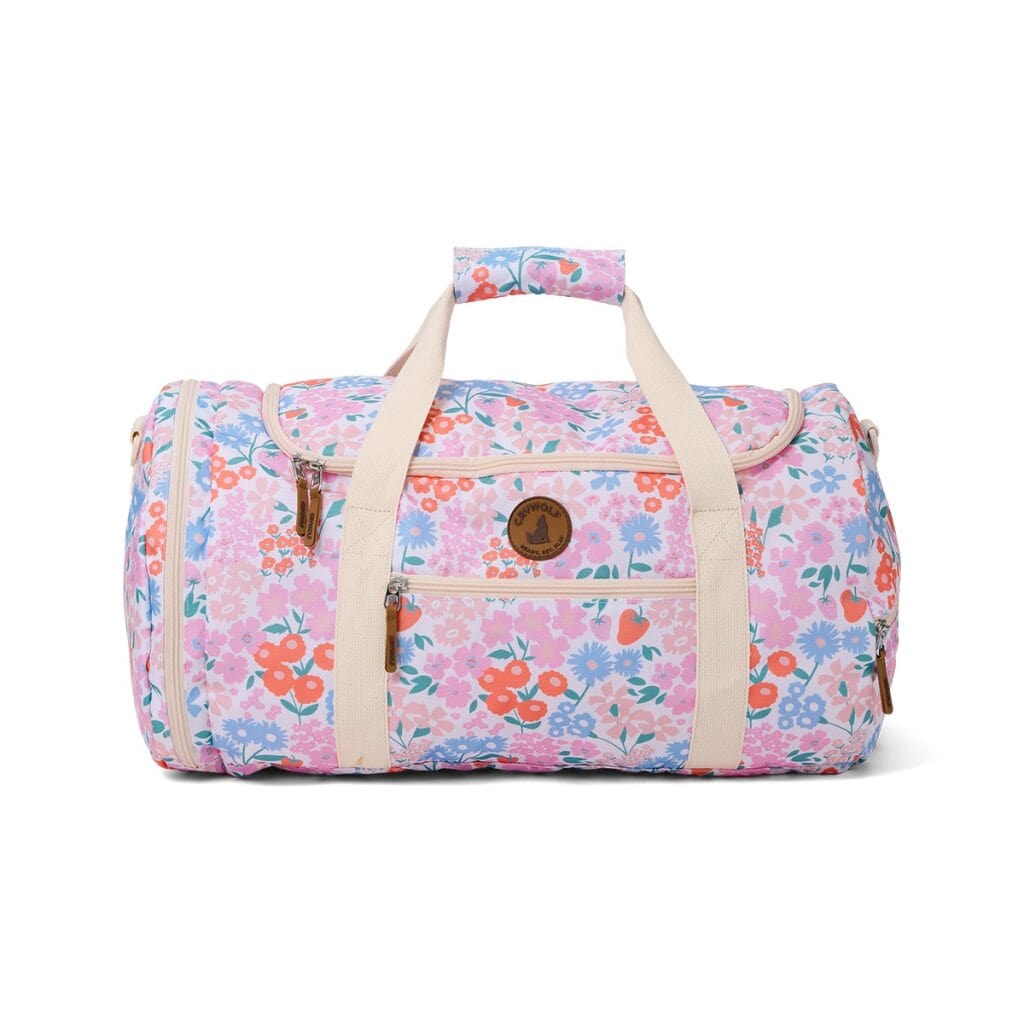 Crywolf Bags Packable Duffle Bag - Berry Garden