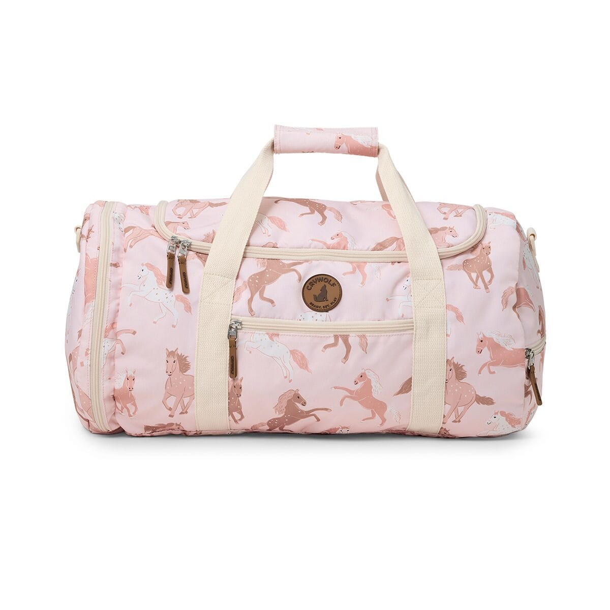 Packable Duffle Bag - Blush Ponies - Parnell Baby Boutique