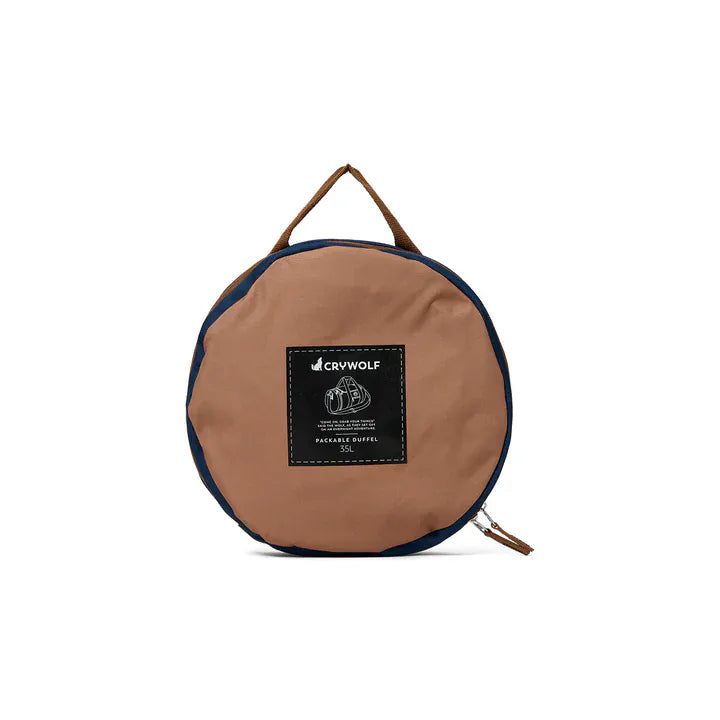 Crywolf Bags Packable Duffle Bag - Deep Sea Colourblock