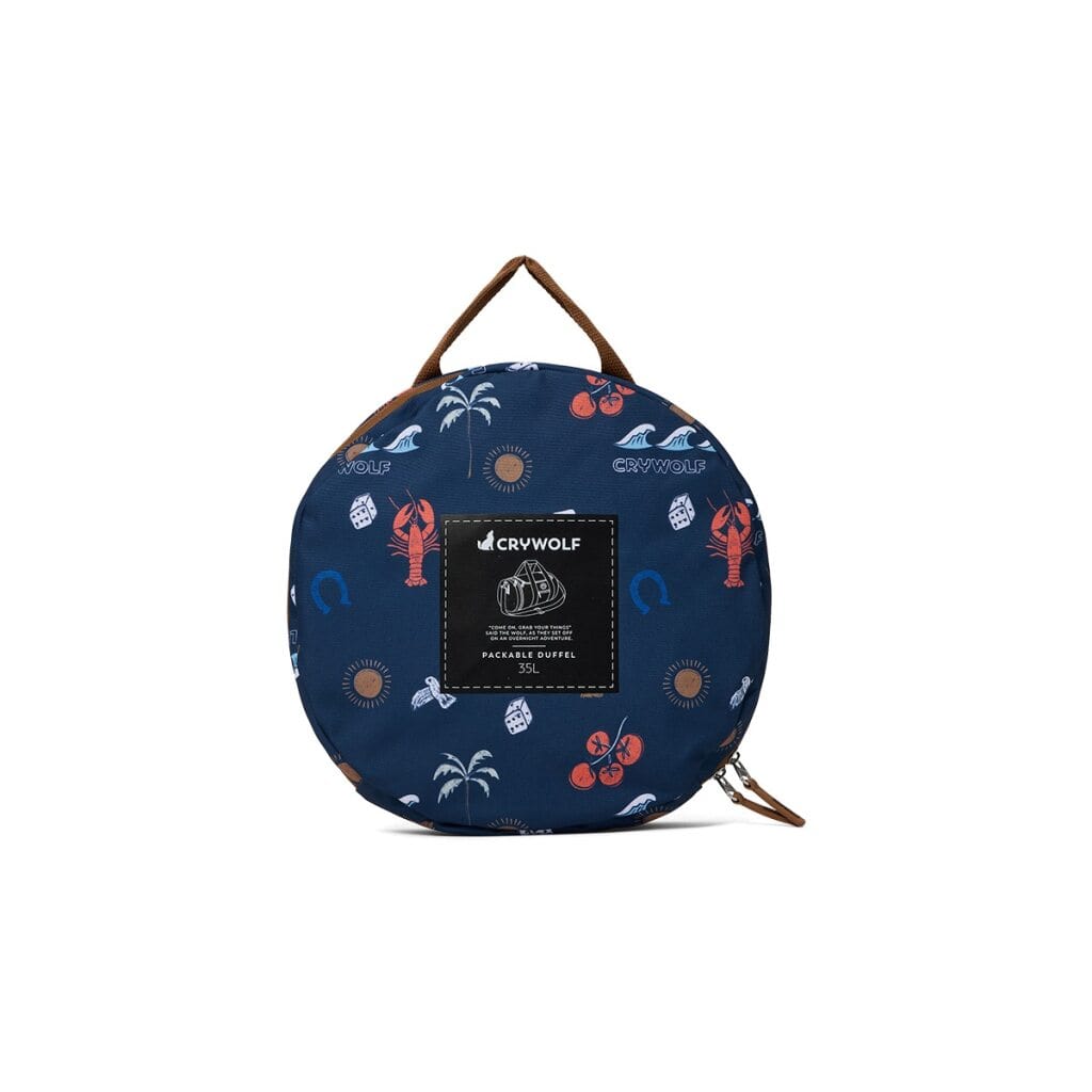 Crywolf Bags Packable Duffle Bag - Lucky Days