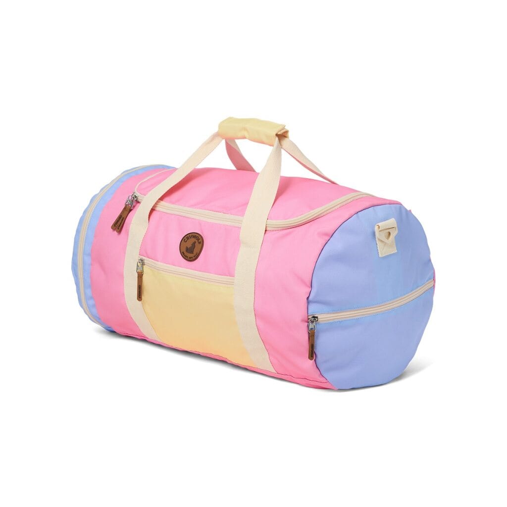 Crywolf Bags Packable Duffle Bag - Pop Colourblock