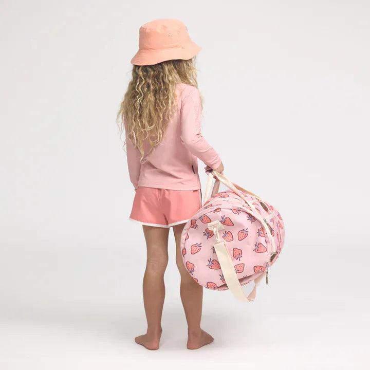Crywolf Bags Packable Duffle Bag - Strawberry Splash