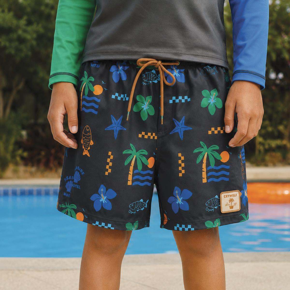 Crywolf Board Short BOARD SHORT Seaside Motel