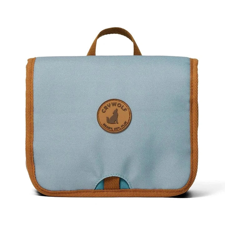 Crywolf Boys Accessory Hanging Toiletry Bag - Moss Colourblock