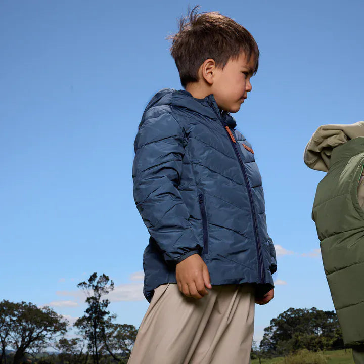 Crywolf Boys Jacket ECO-PUFFER Indigo