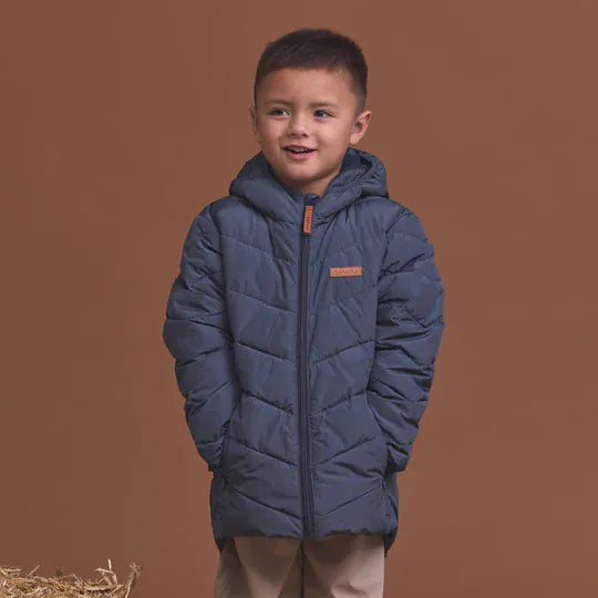 Crywolf Boys Jacket ECO-PUFFER Indigo