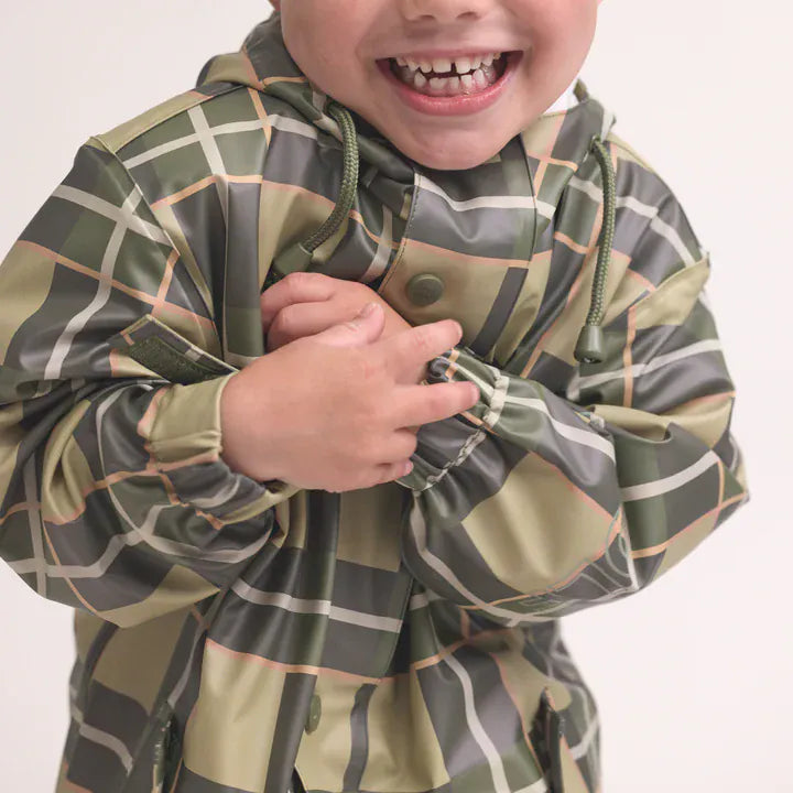 Crywolf Boys Jacket EXPLORER JACKET Field Plaid