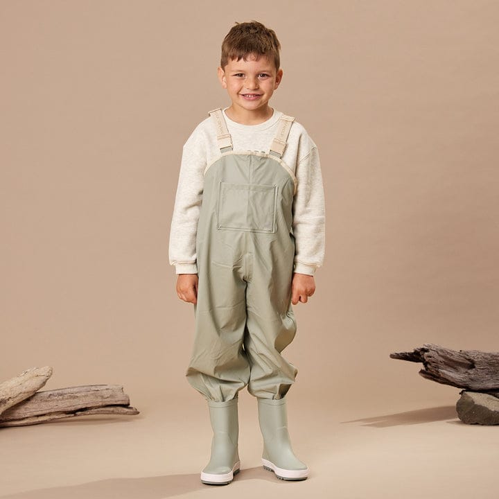 Crywolf Boys Shoe Rain Boots - Moss