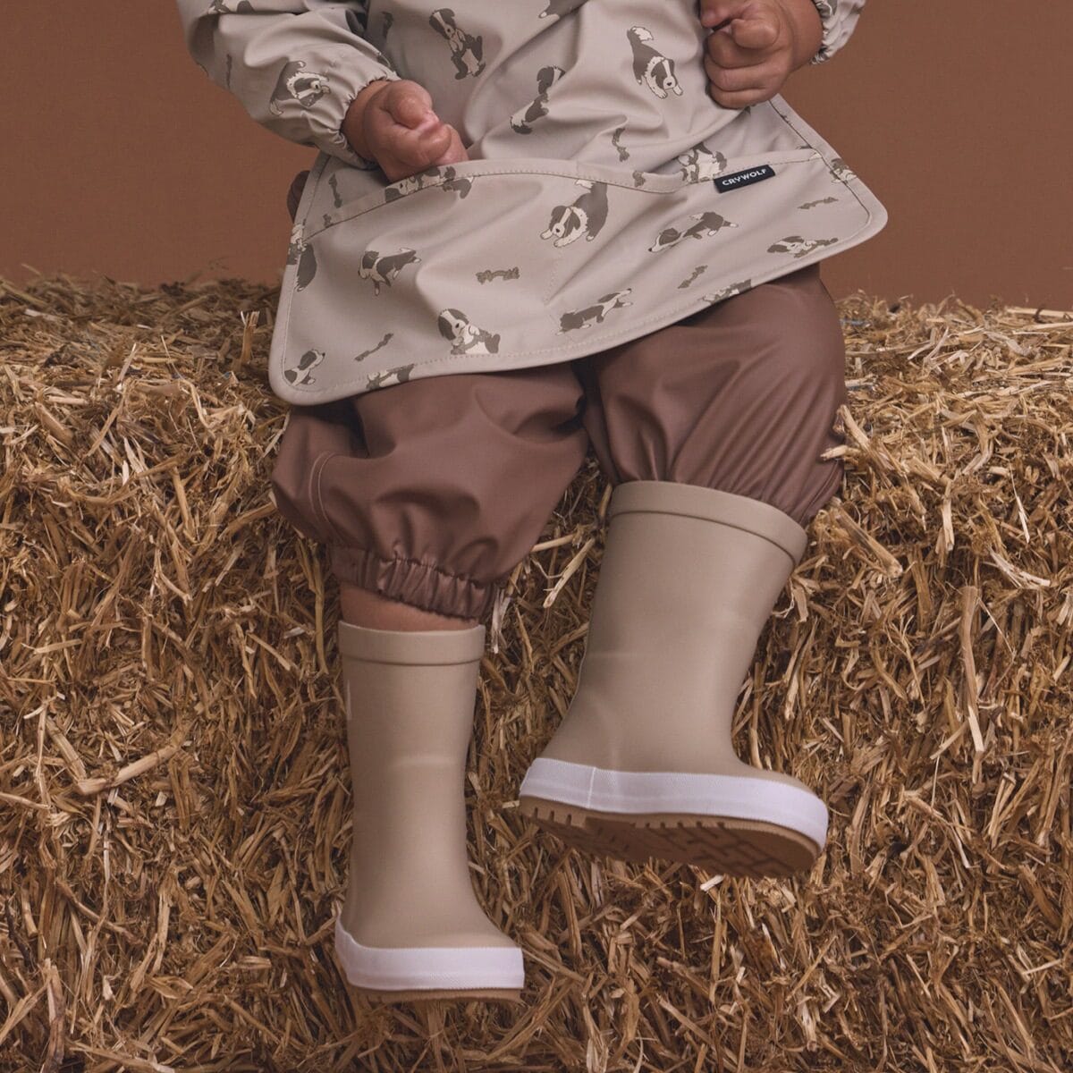 Crywolf Boys Shoes Rain Boots - Ash