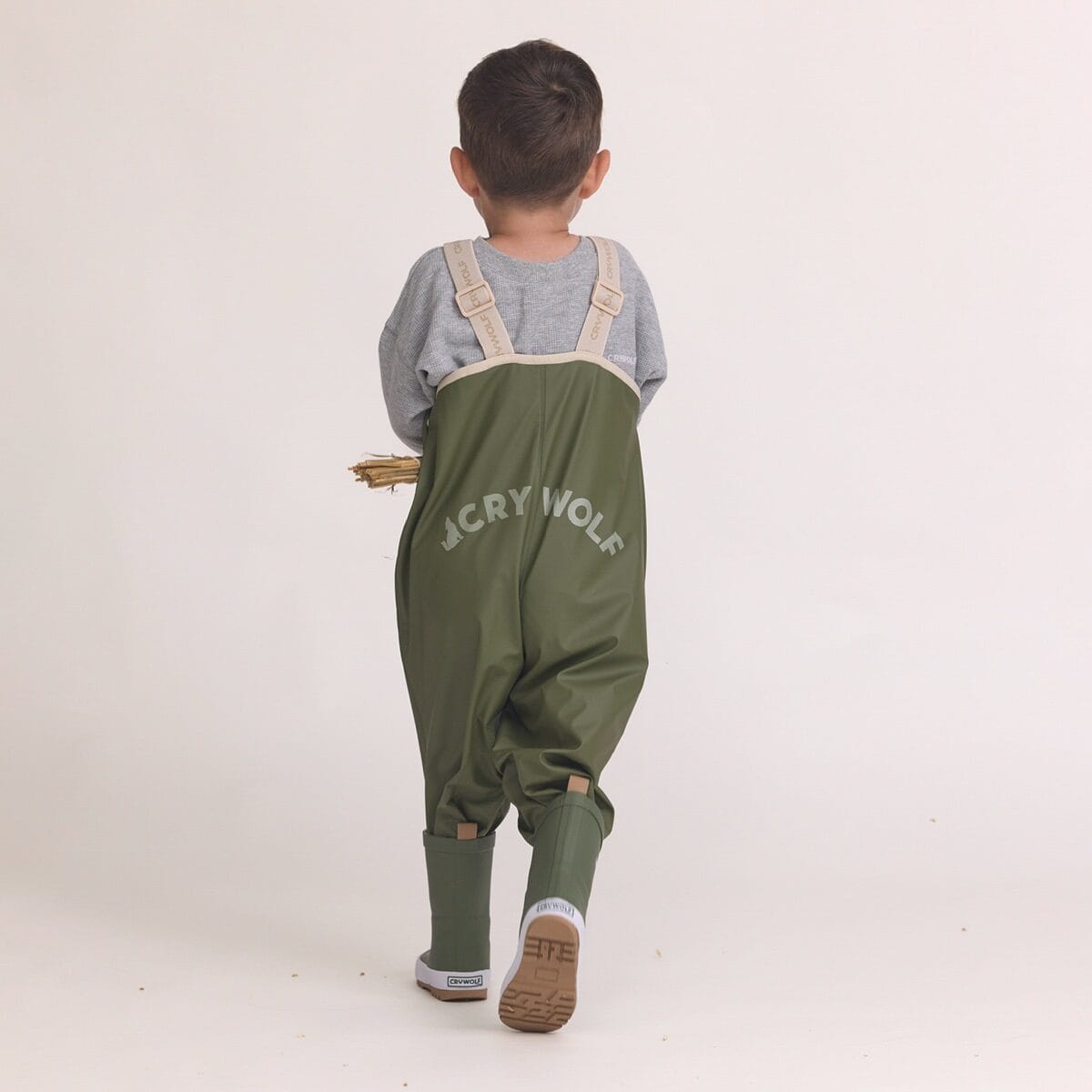 Crywolf Boys Shoes Rain Boots - Olive