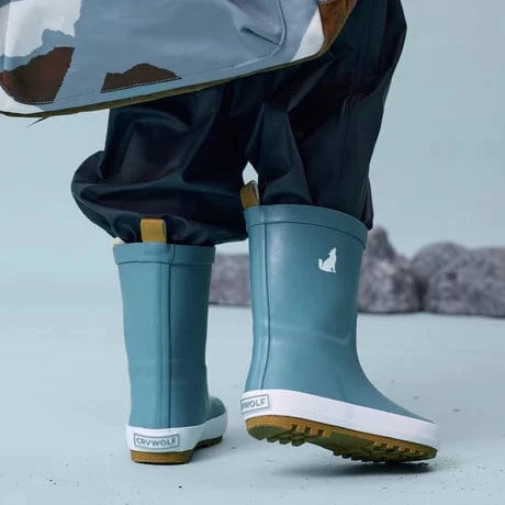 Crywolf Boys Shoes Rain Boots - Stone Blue