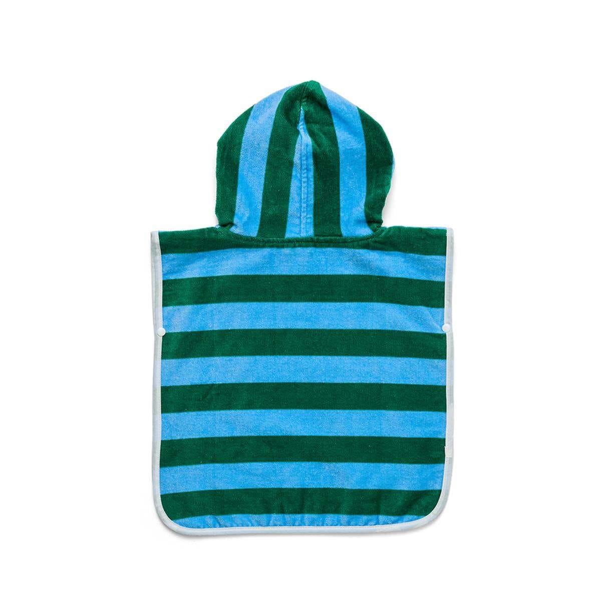 Crywolf Boys Swimwear Baby Hooded Towel - Deck Stripe
