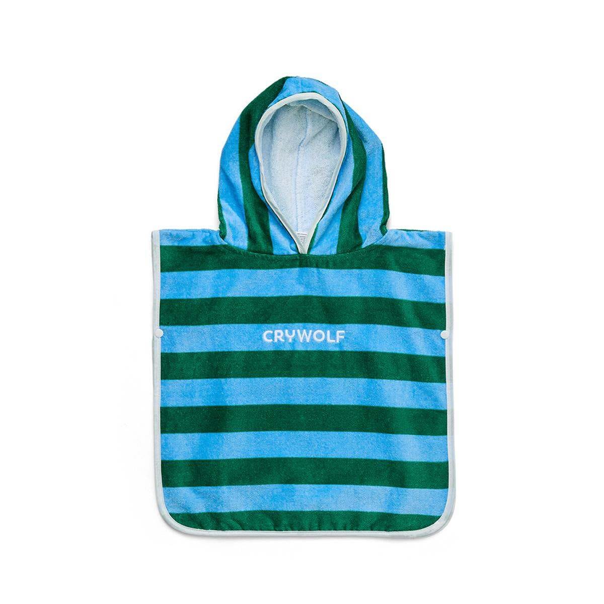 Crywolf Boys Swimwear Baby Hooded Towel - Deck Stripe