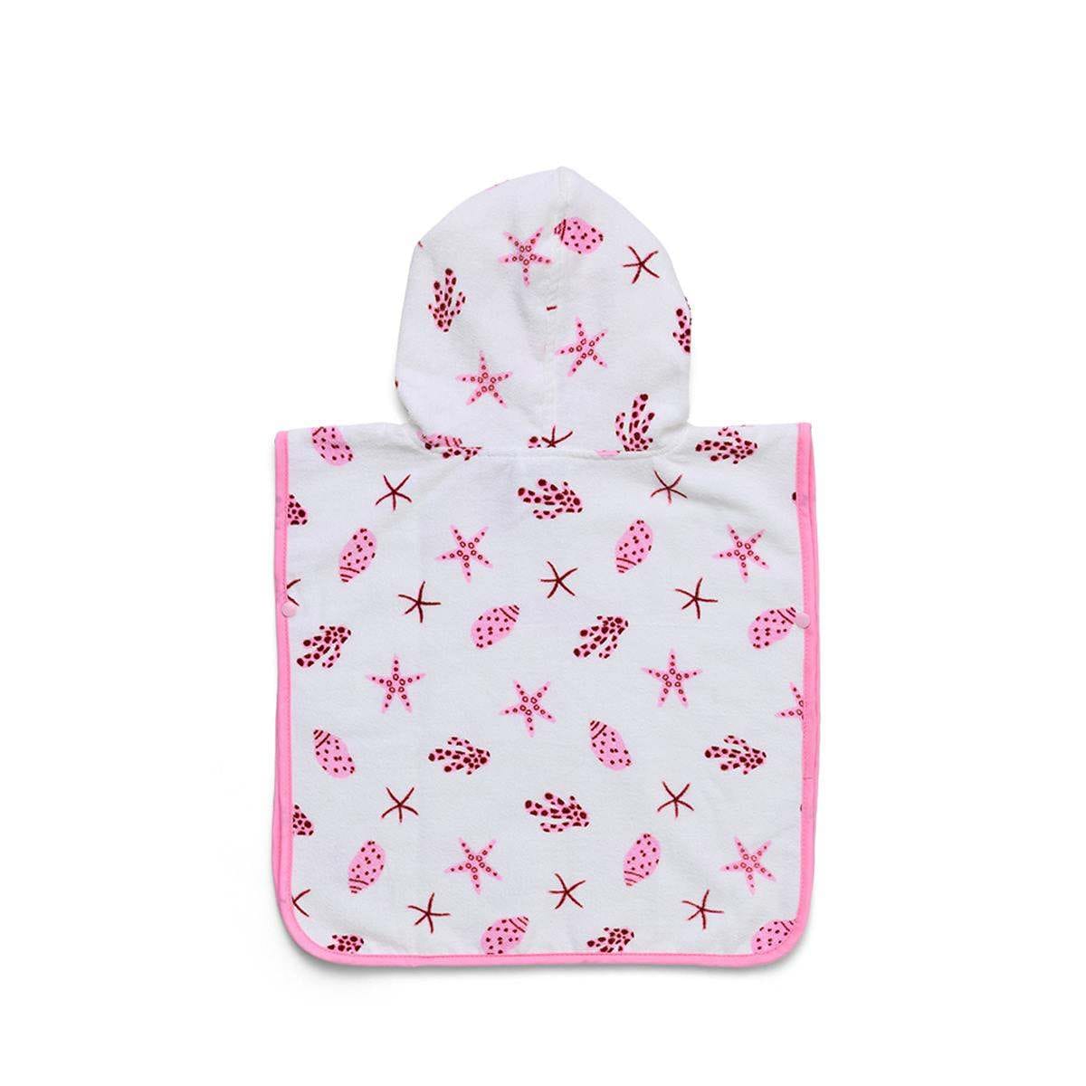 Crywolf Boys Swimwear Baby Hooded Towel - Little Shell