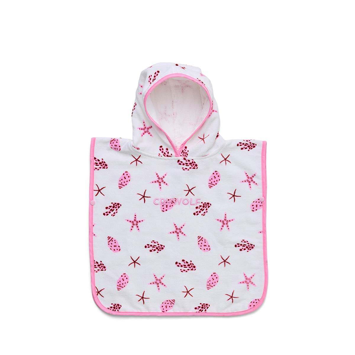 Crywolf Boys Swimwear Baby Hooded Towel - Little Shell