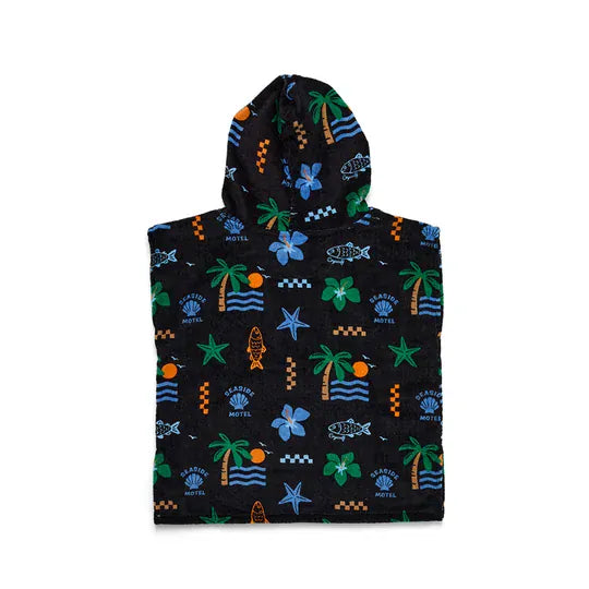 Crywolf Boys Swimwear Hooded Towel - Seaside Motel