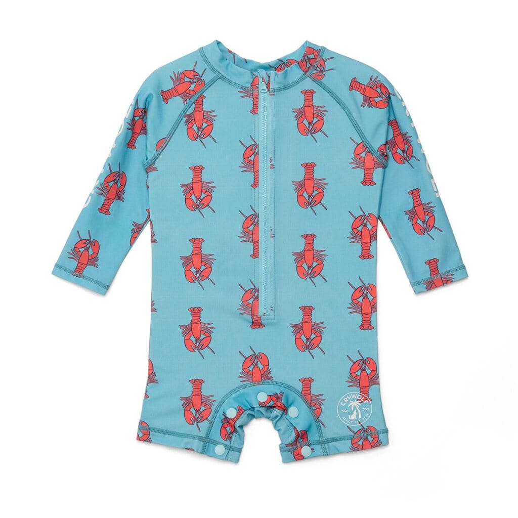 Crywolf Boys Swimwear Rashsuit Little Lobsters