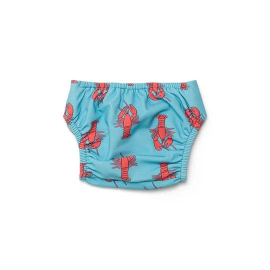 Crywolf Boys Swimwear Reusable Swim Nappy Little Lobsters