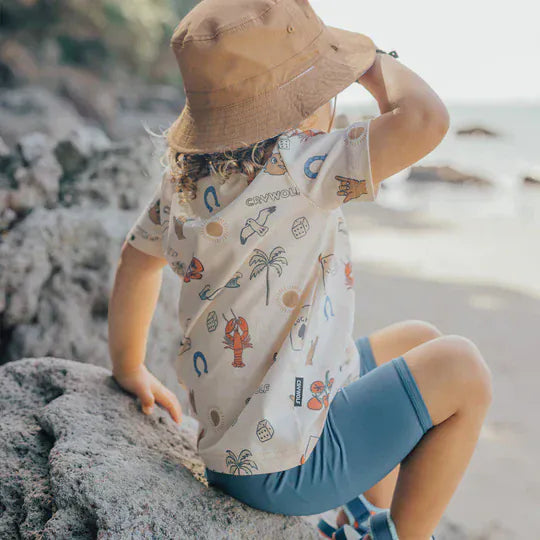 Crywolf Boys Swimwear Sun Smart T-Shirt Lucky Tee