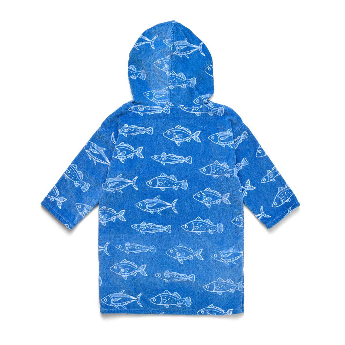 Crywolf Boys Swimwear ZIP-UP TOWEL Salt Water