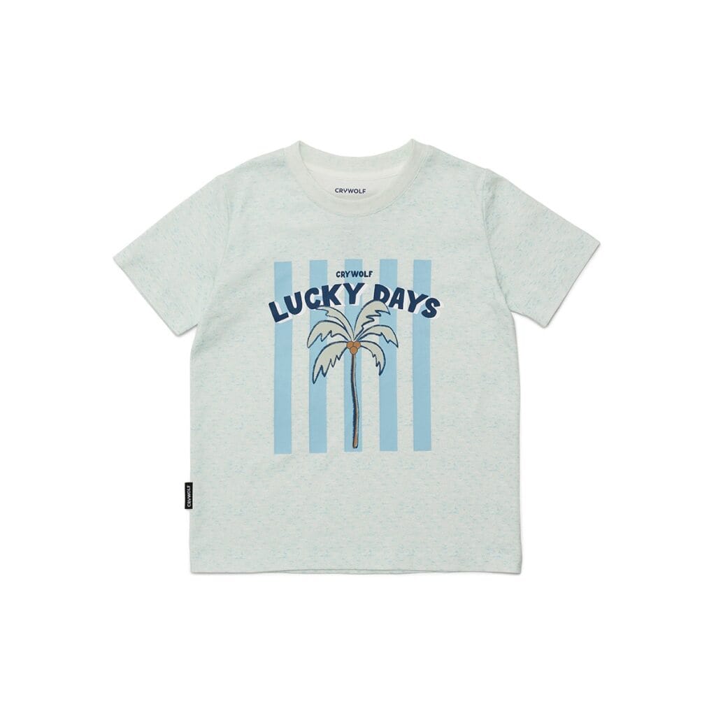 Crywolf Boys Tops Scratch and Smell T'shirt Coconut Palms