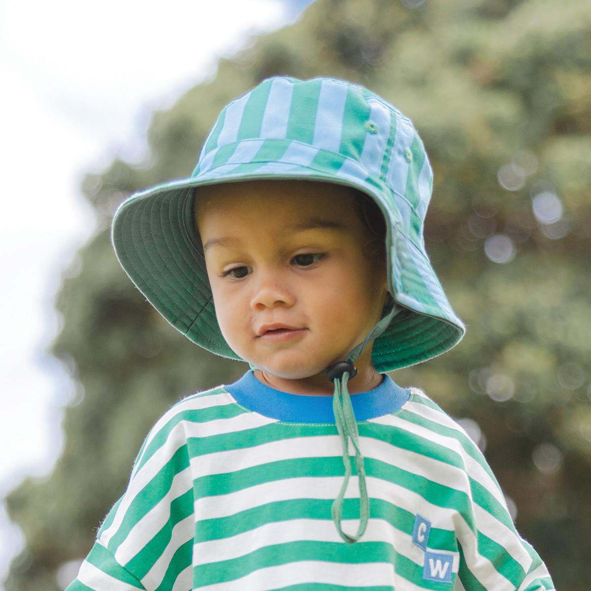 Crywolf Bucket Hat REVERSIBLE BUCKET HAT Deck Stripe