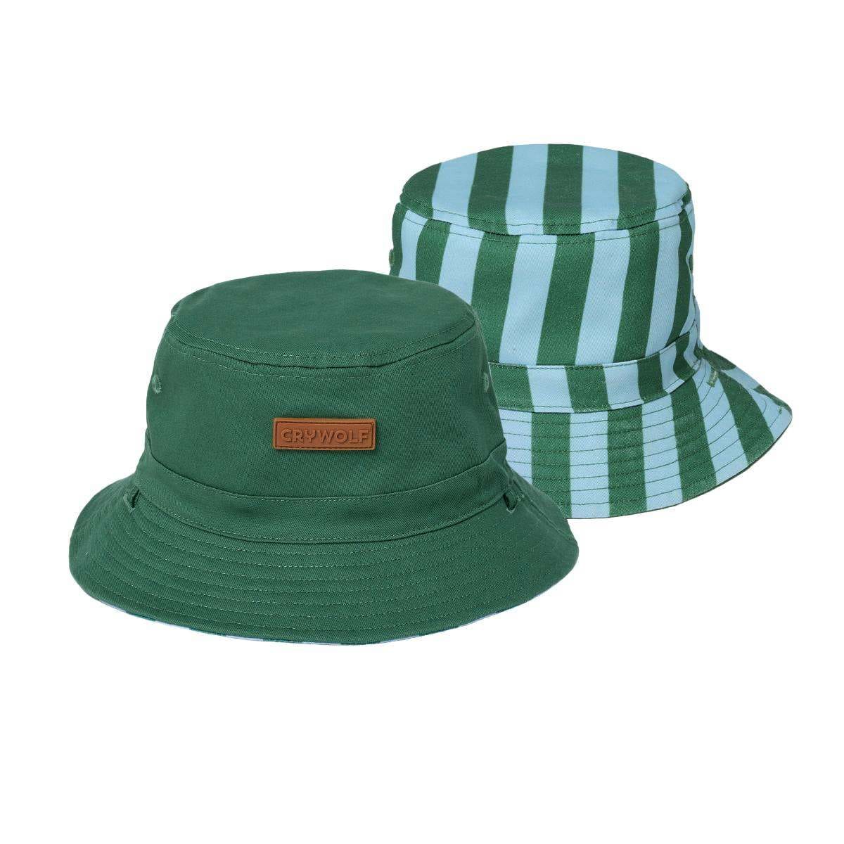 Crywolf Bucket Hat REVERSIBLE BUCKET HAT Deck Stripe