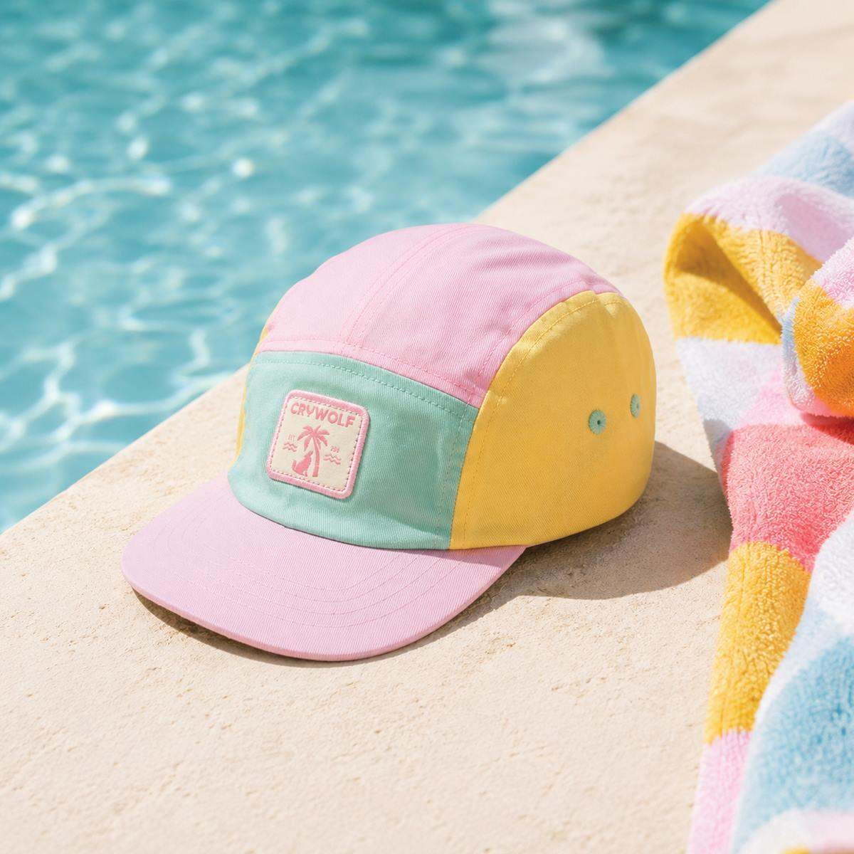 Crywolf Cap LUCKY CAP Poolside Colourblock