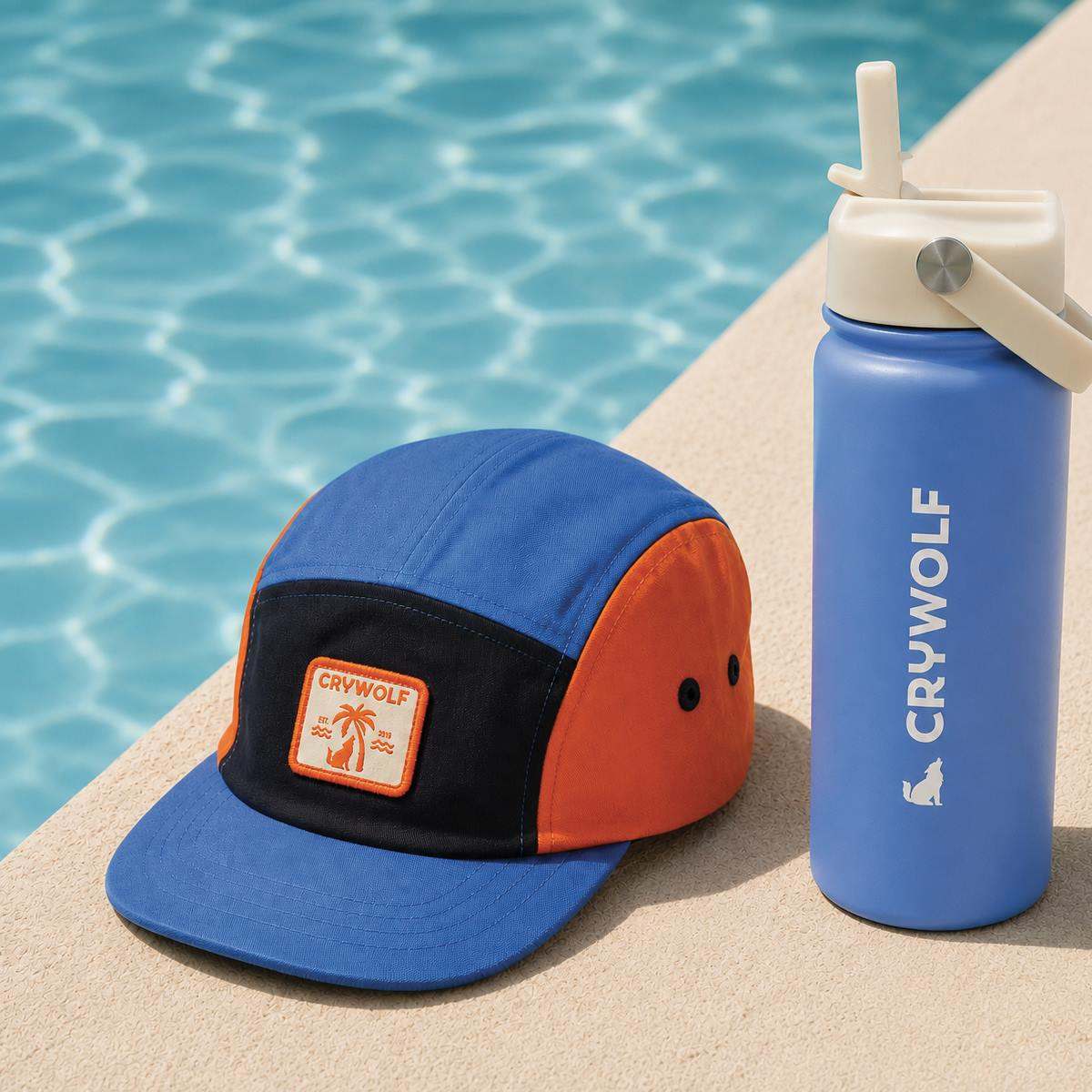 Crywolf Cap LUCKY CAP Seaside Colourblock