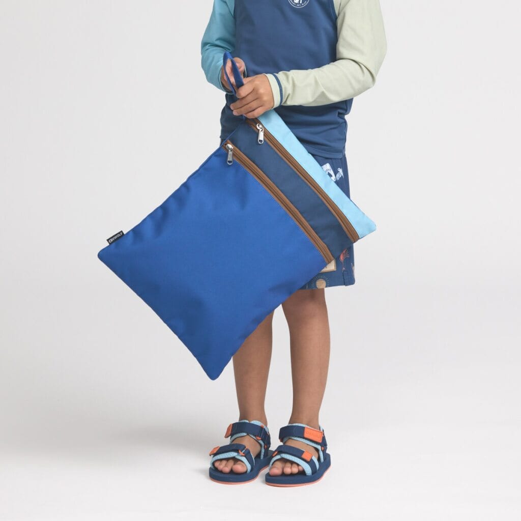 Crywolf Children Accessories Wet Bag - Deep Sea Colourblock