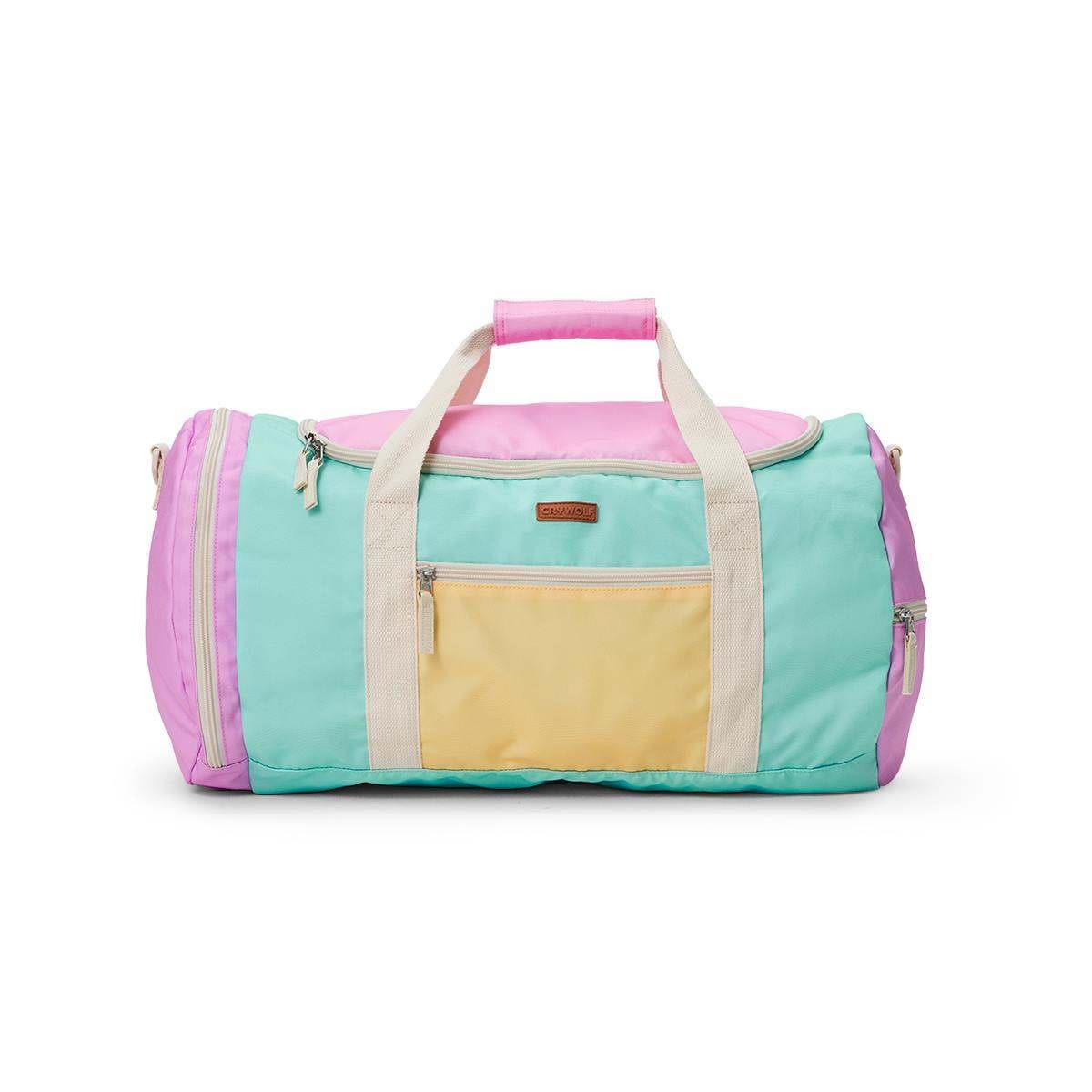 Crywolf Duffel PACKABLE DUFFLE BAG Poolside Colourblock