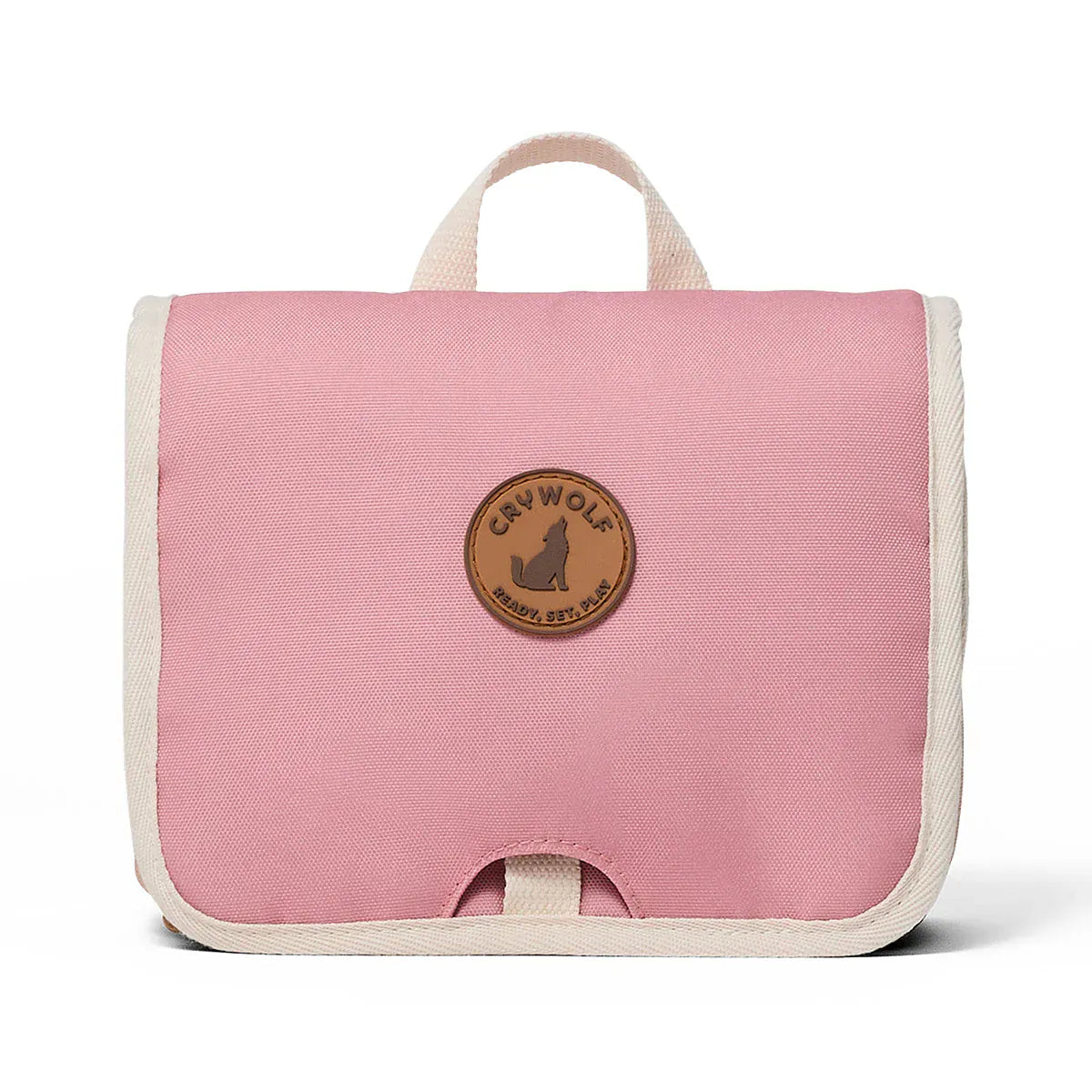 Crywolf Girls Accessory Hanging Toiletry Bag - Blush Colourblock