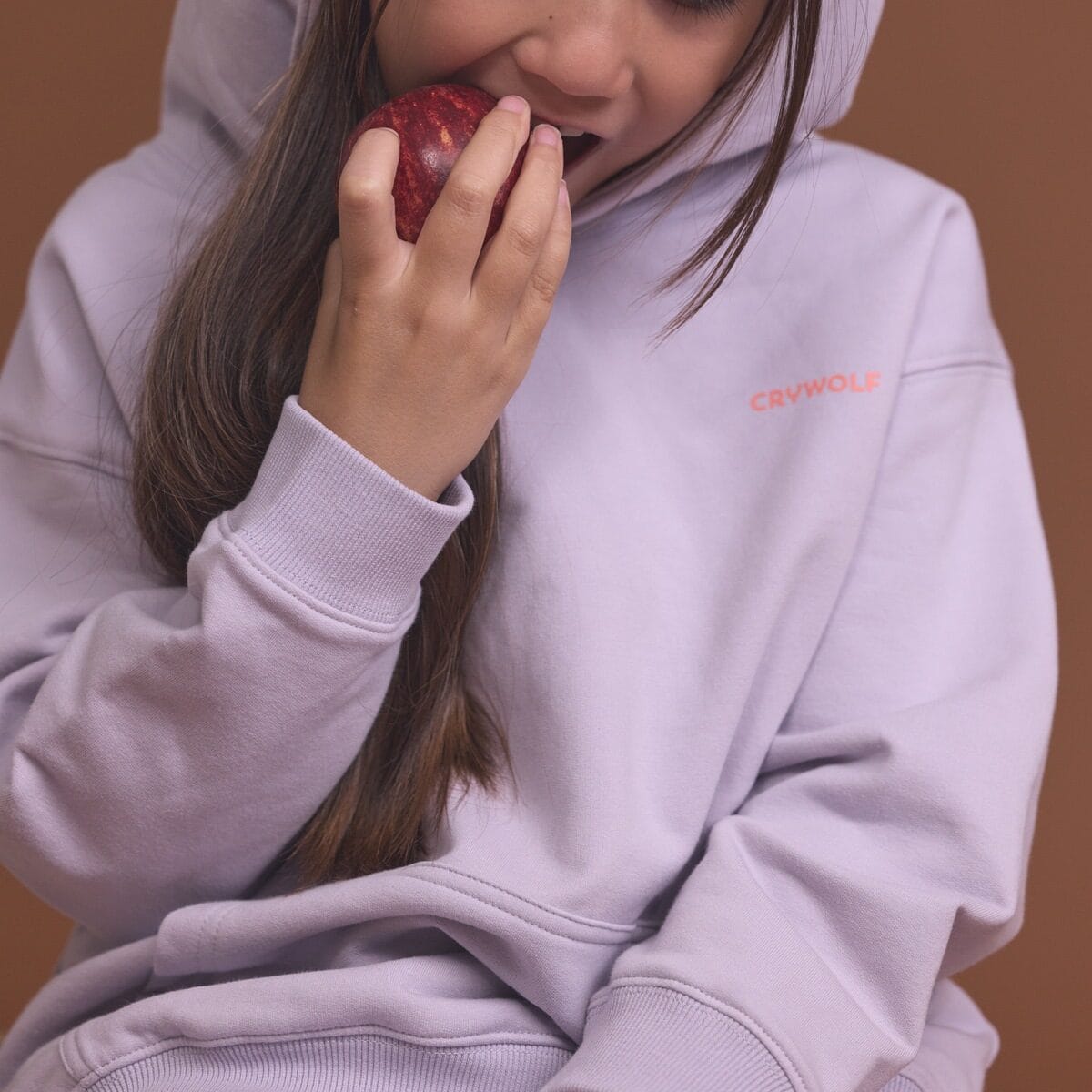 Crywolf Girls Jacket Chill Hoodie Heather