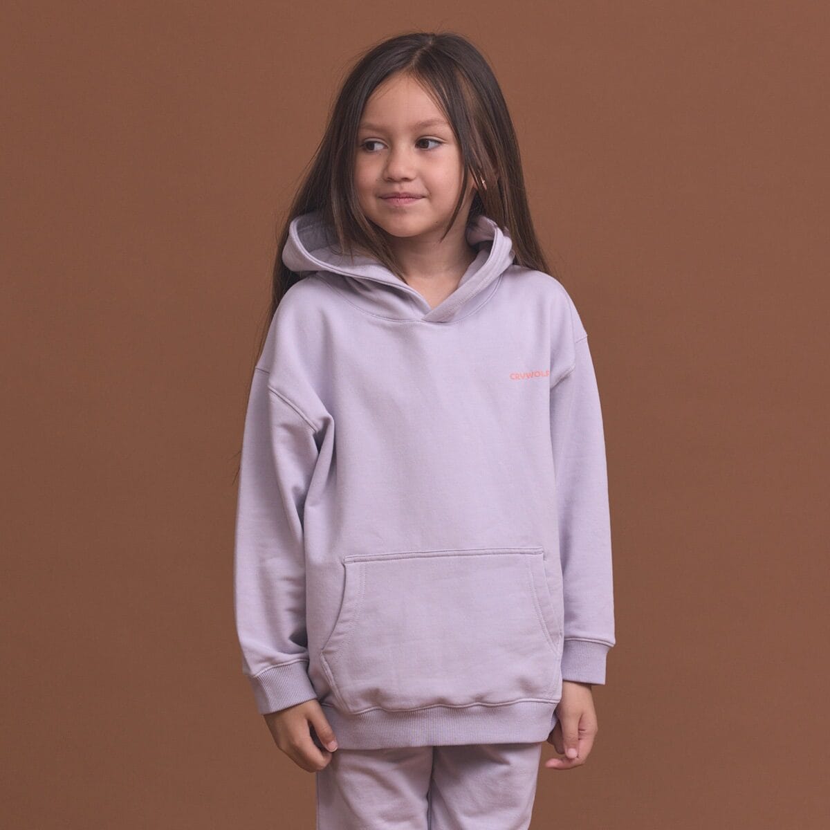 Crywolf Girls Jacket Chill Hoodie Heather