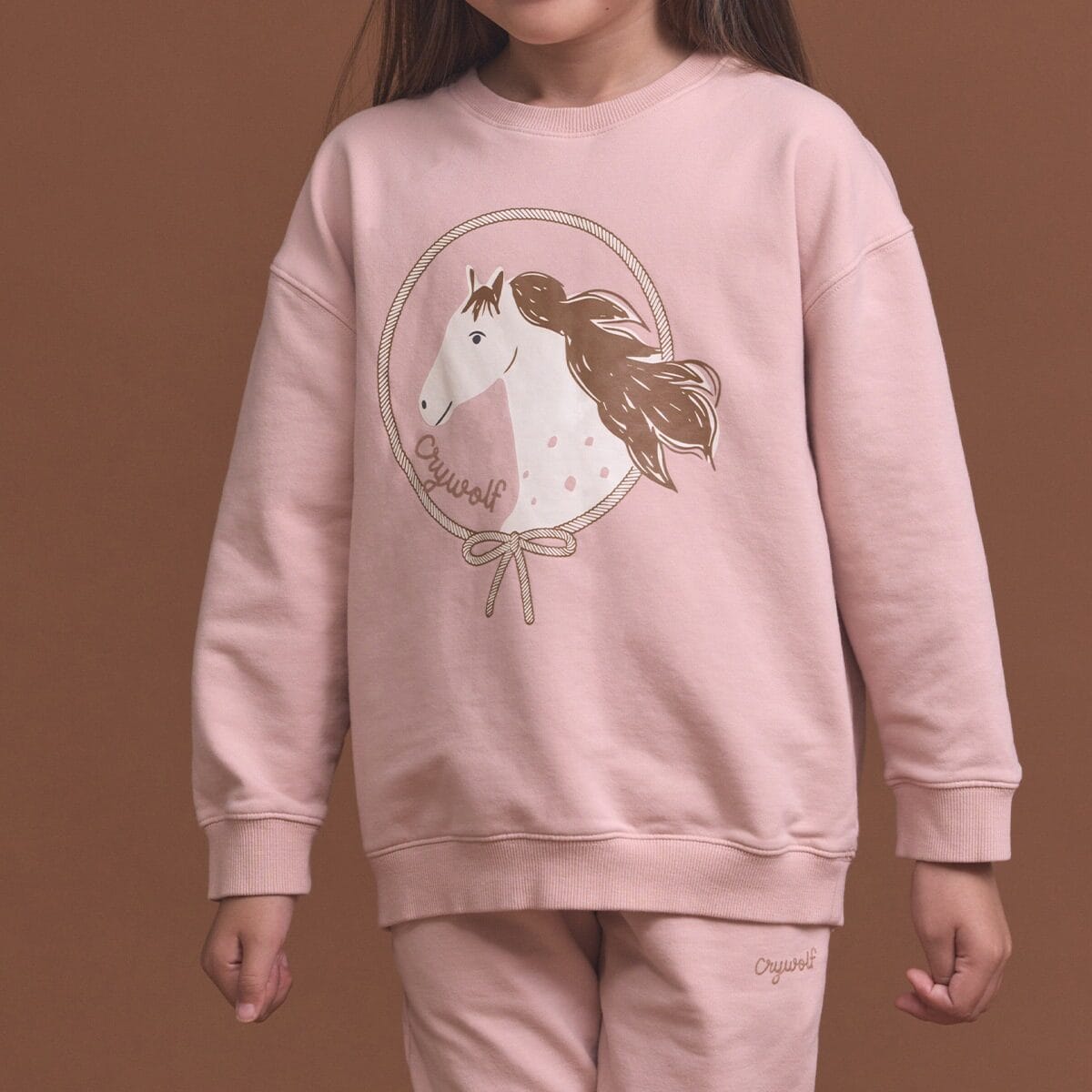 Crywolf Girls Jacket Chill Sweater Pony Club