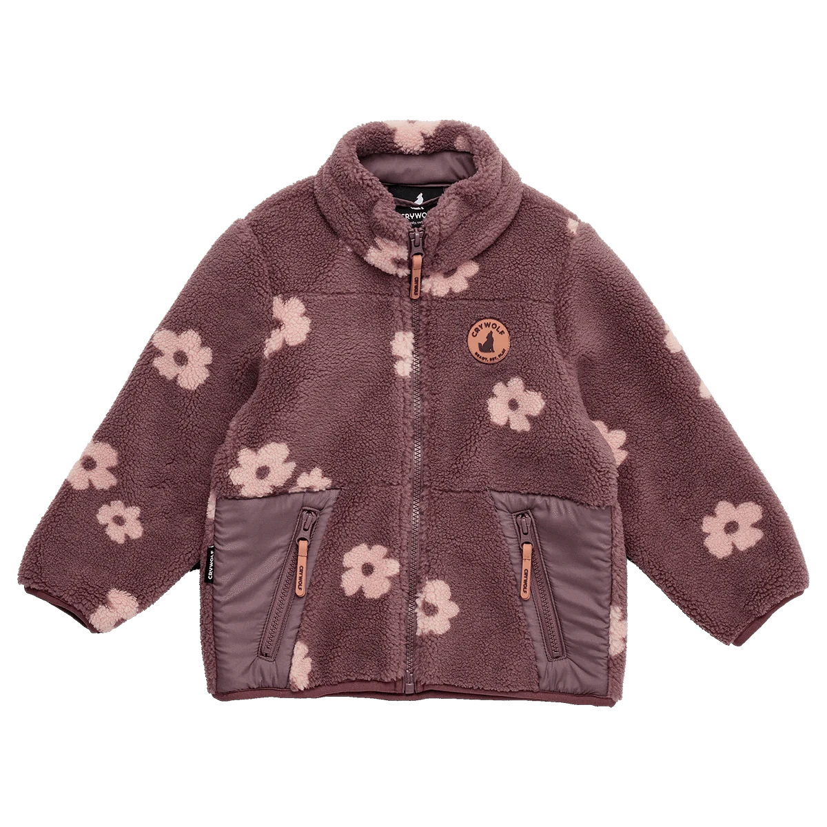 Crywolf Girls Jacket CRYWOLF YETI Jacket Mauve Floral