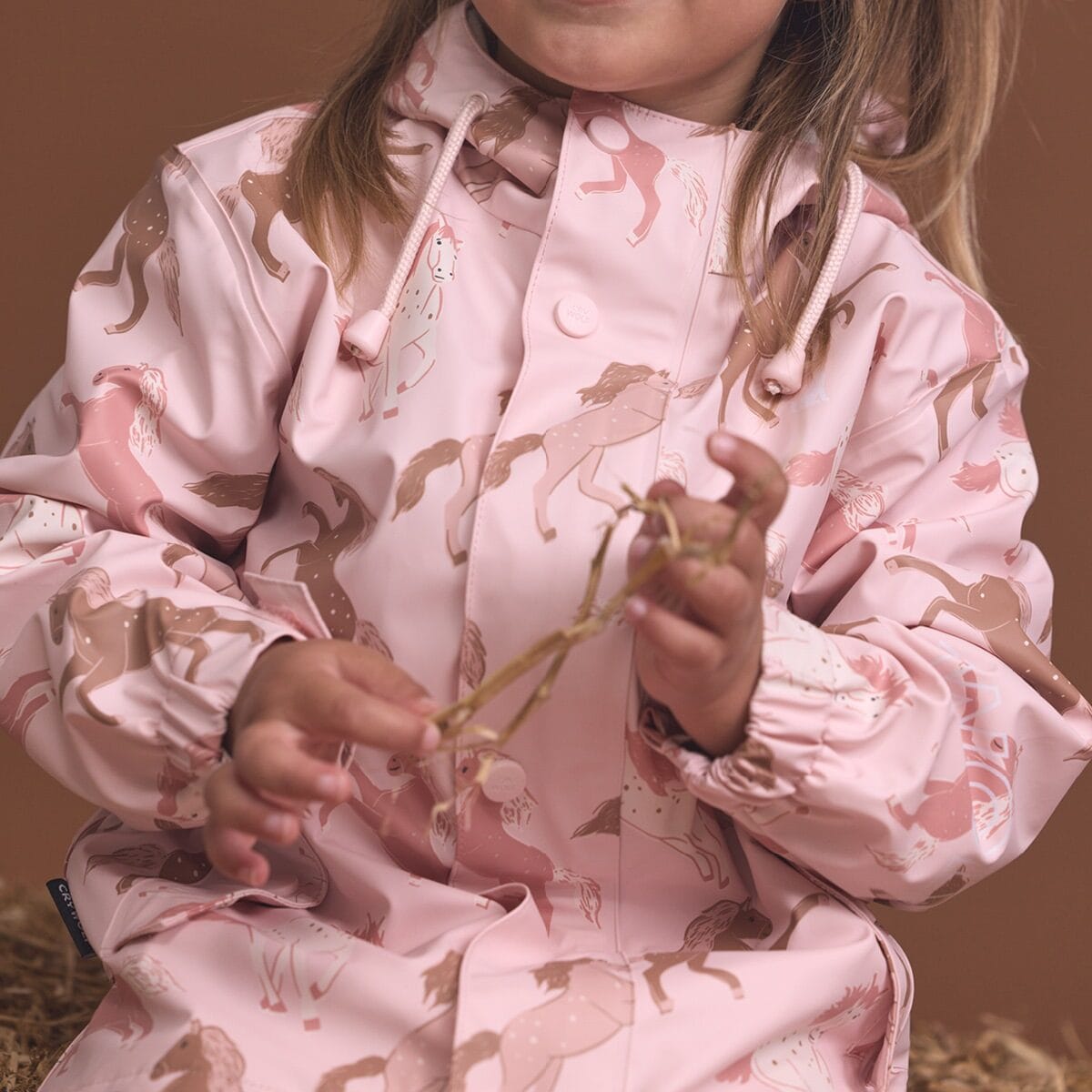 Crywolf Girls Jacket EXPLORER JACKET Blush Ponies