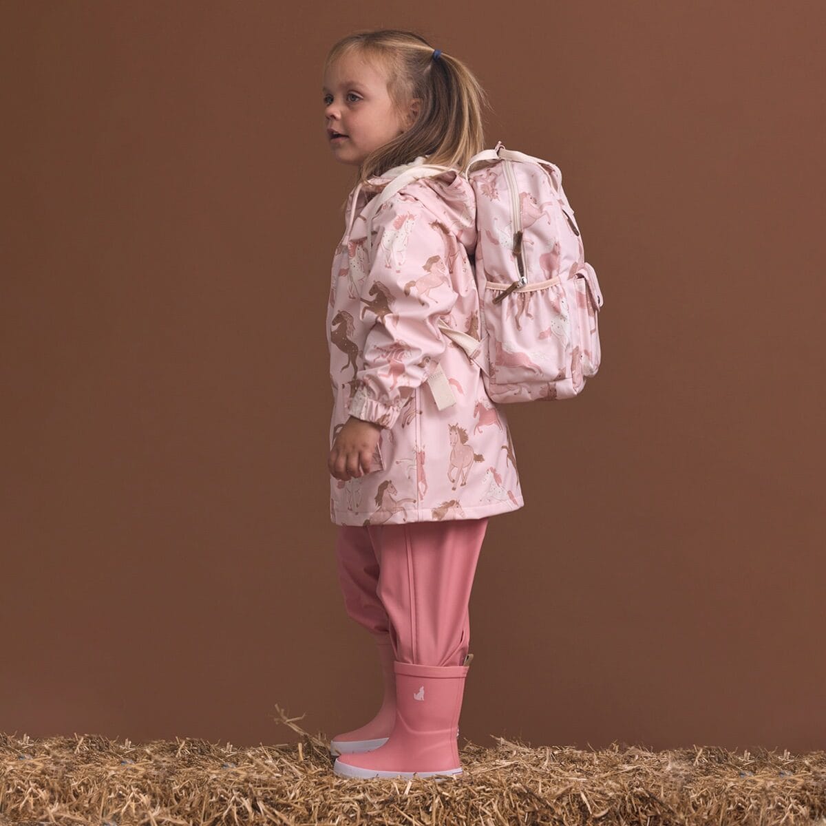 Crywolf Girls Jacket EXPLORER JACKET Blush Ponies