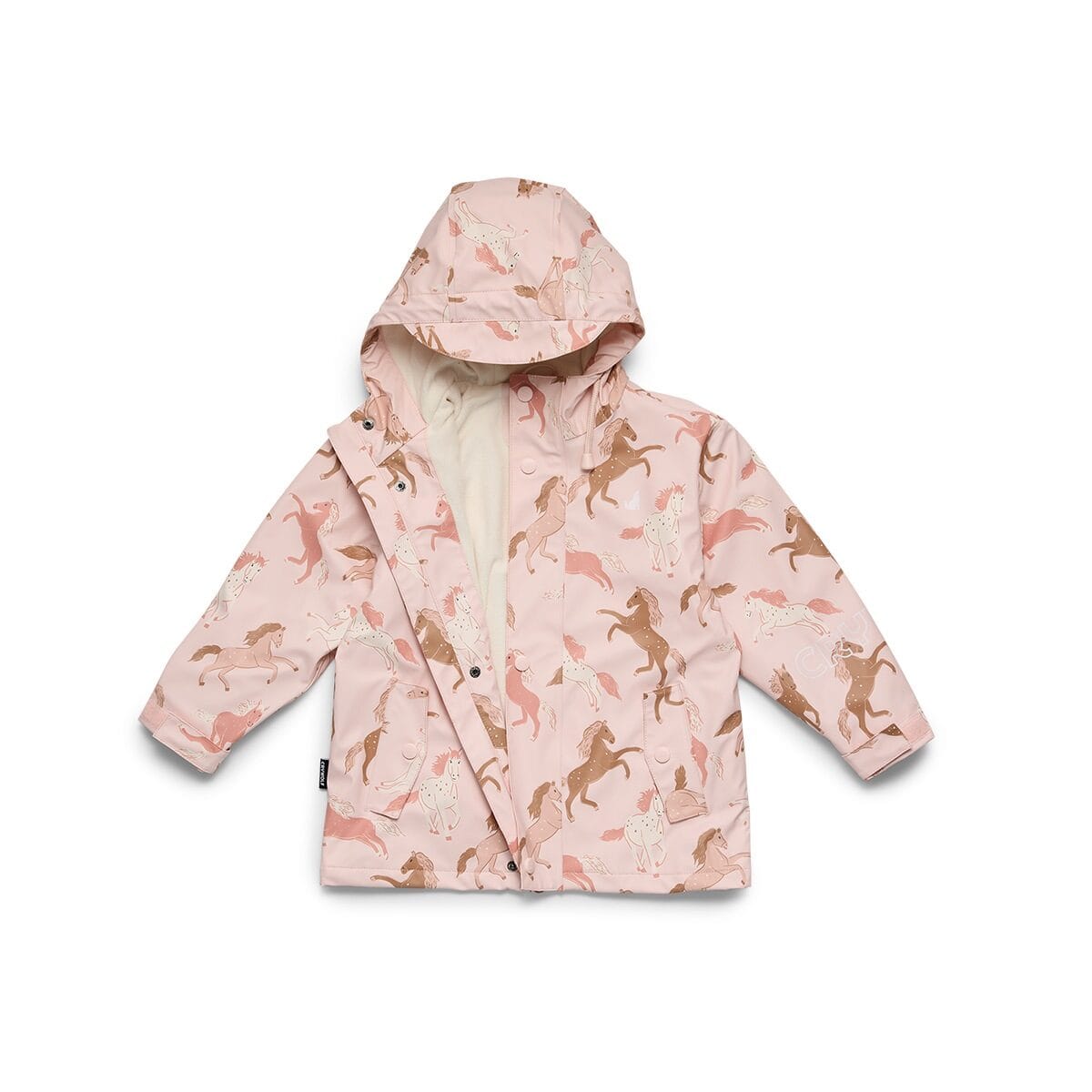 Crywolf Girls Jacket EXPLORER JACKET Blush Ponies