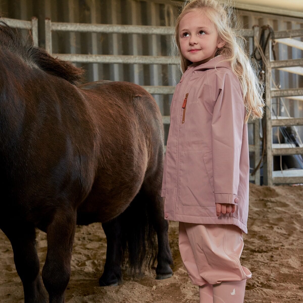 Crywolf Girls Jacket Scout Jacket Pink Rose