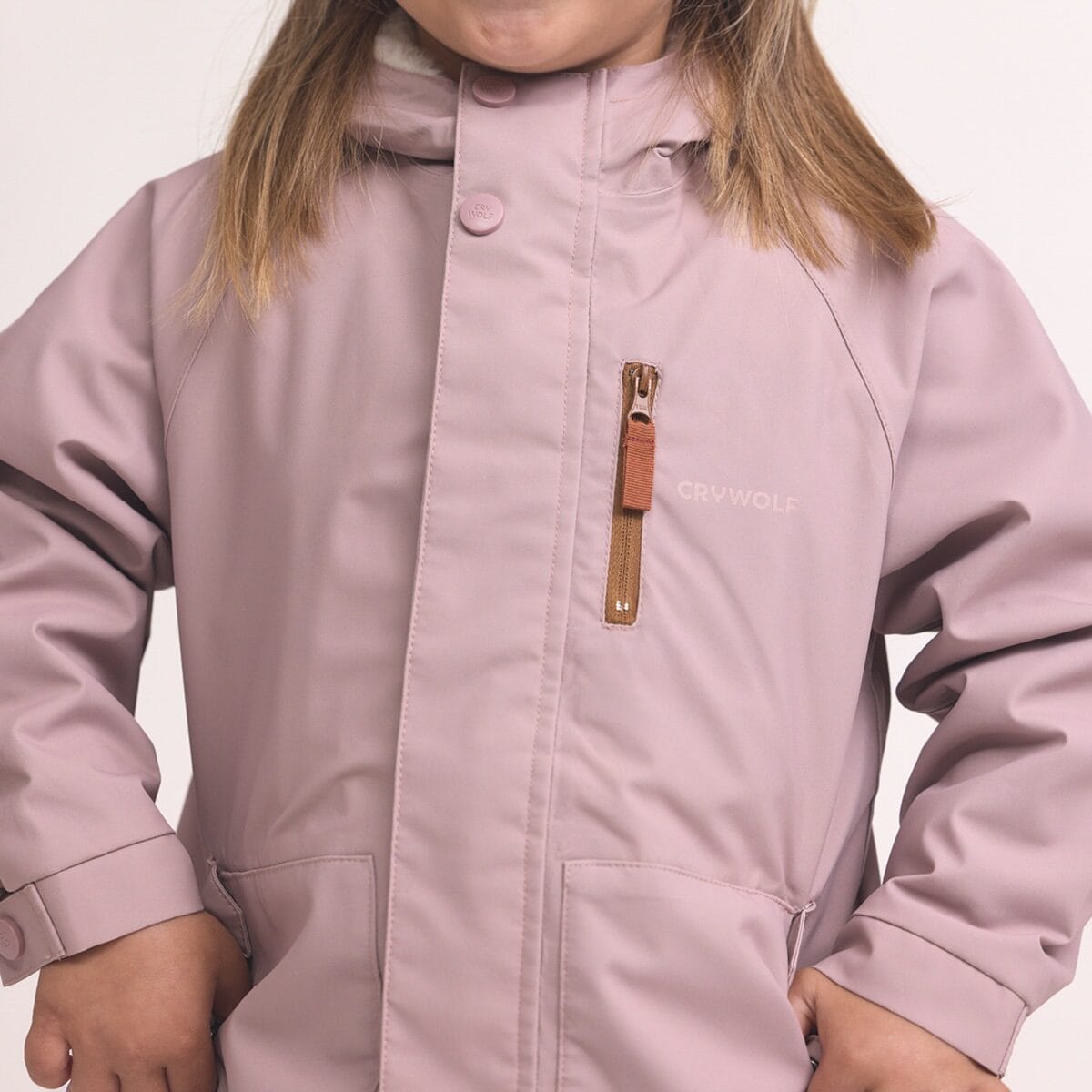 Crywolf Girls Jacket Scout Jacket Pink Rose