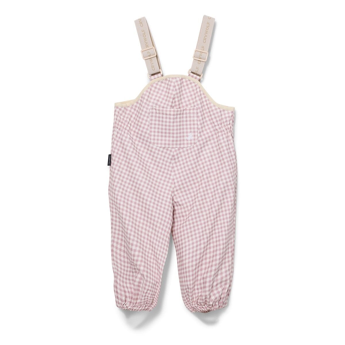Crywolf Girls Pants Wander Overalls Gingham