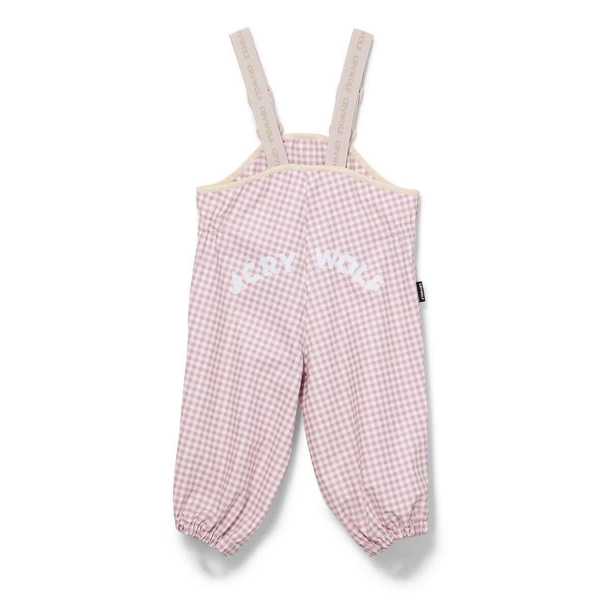 Crywolf Girls Pants Wander Overalls Gingham