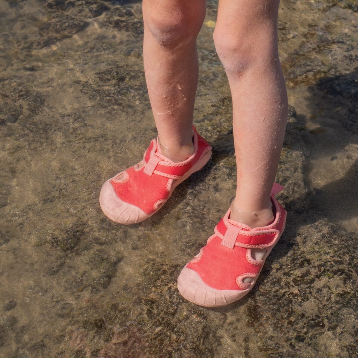 Crywolf Girls Shoes AQUA SANDAL Coral