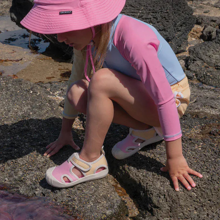 Crywolf Girls Shoes AQUA SANDAL Summer Colourblock