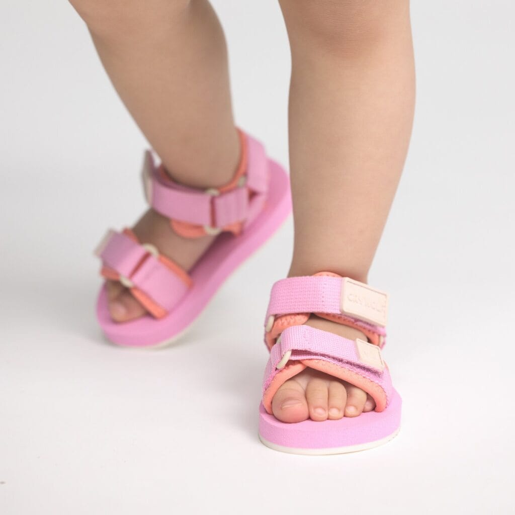 Crywolf Girls Shoes BEACH SANDAL Candy Pink