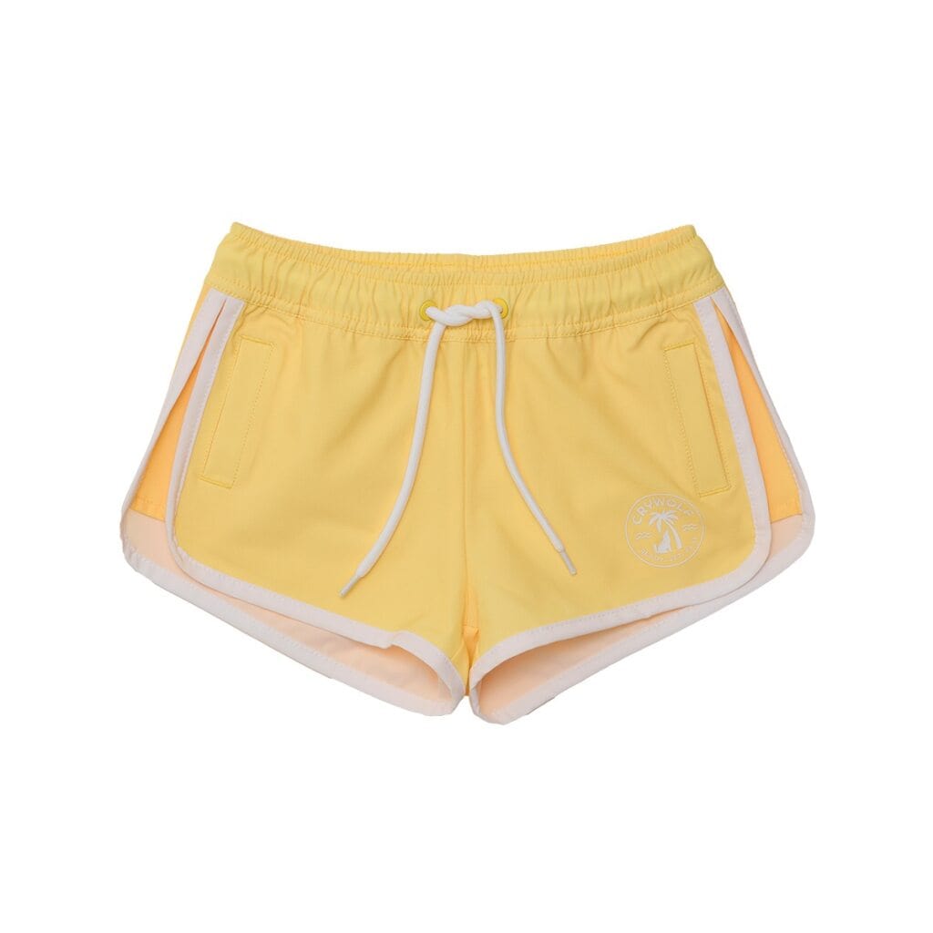 Crywolf Girls Swimwear Surf Short Buttercup
