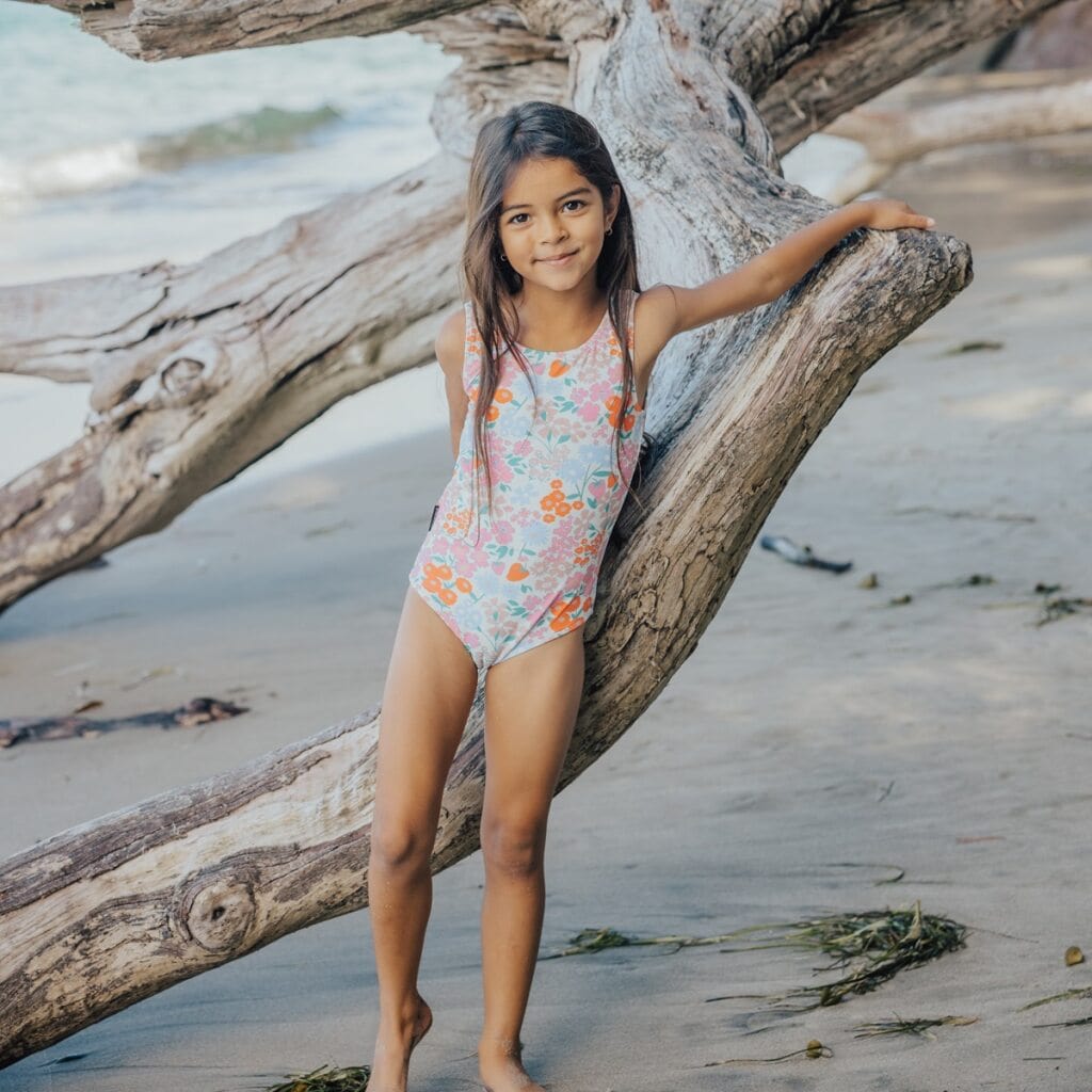 Crywolf Girls Swimwear Swimsuit Berry Garden