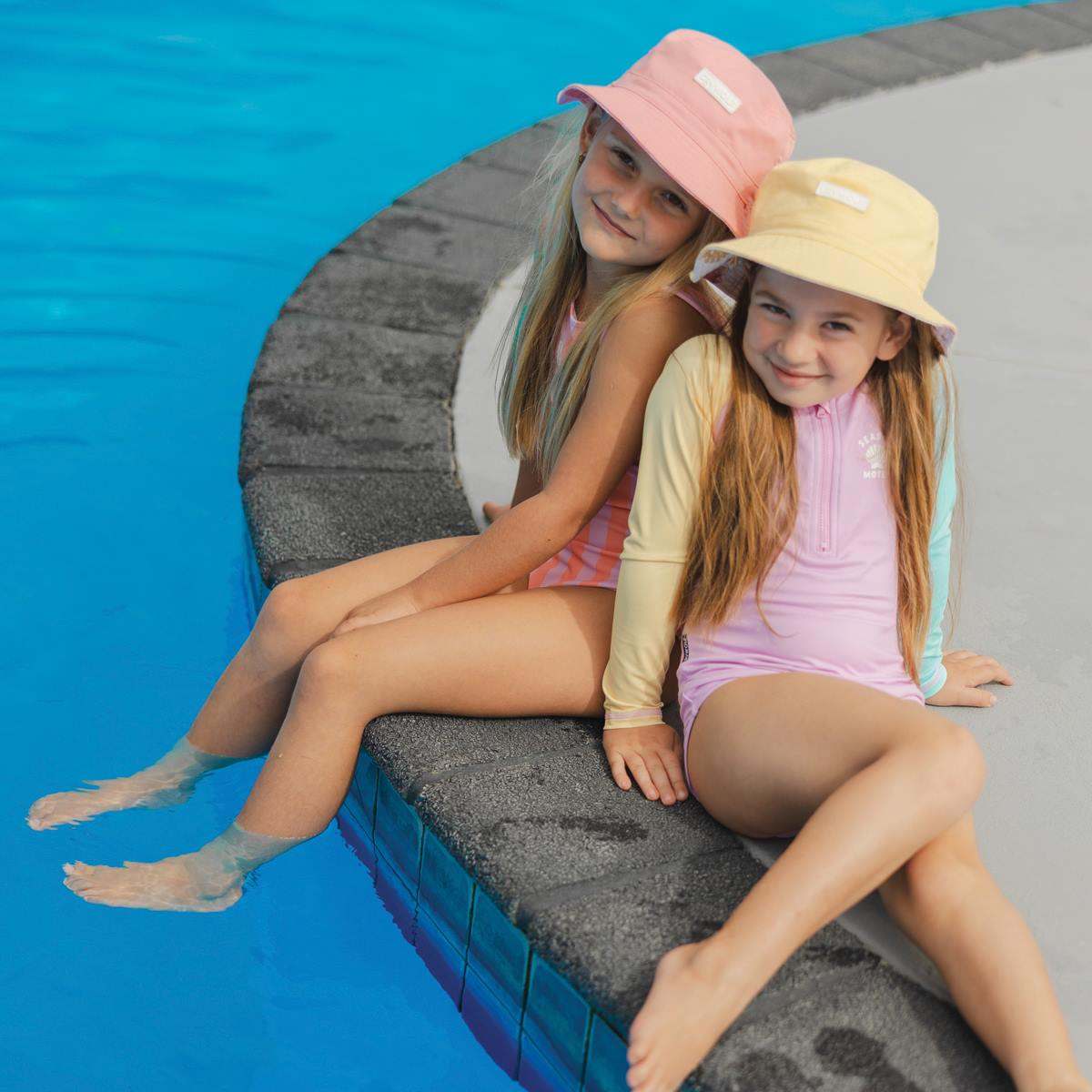 Crywolf Long Sleeve Swimsuit LONG SLEEVE SWIMSUIT Poolside Colourblock